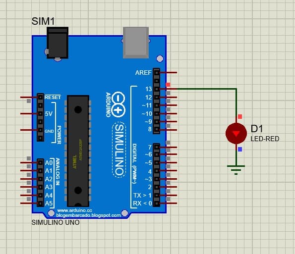 Arduino Simulation in Proteus